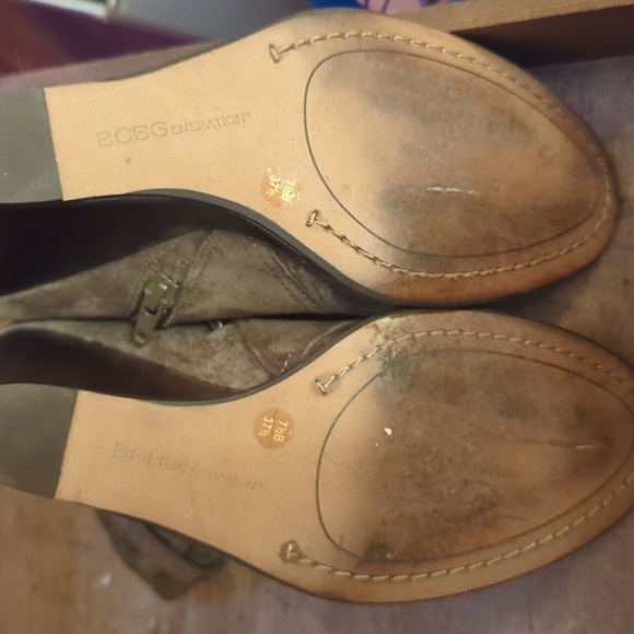 BCB generation army green booties size 7.5 - Picture 5 of 6